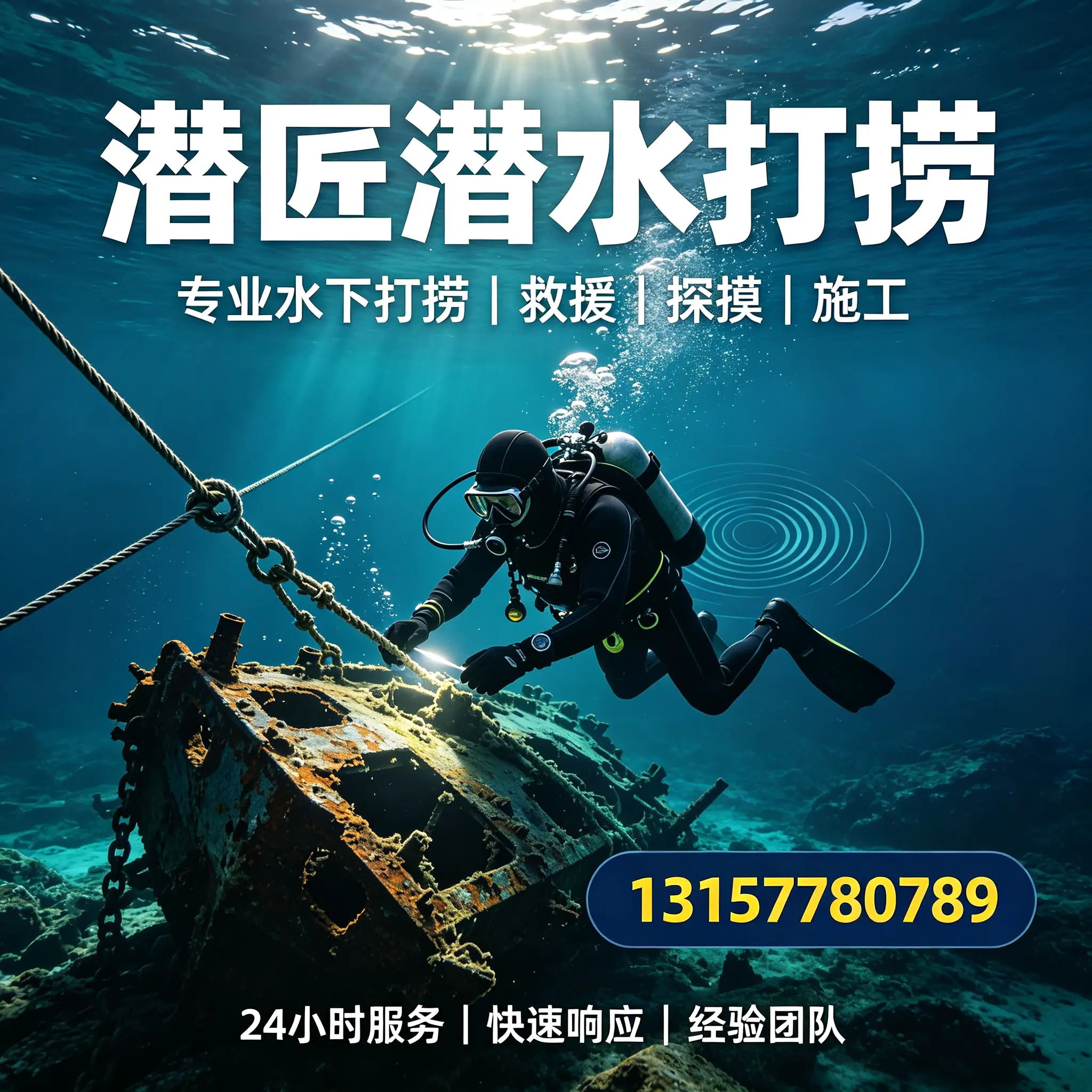 茅箭水下打捞作业服务产品